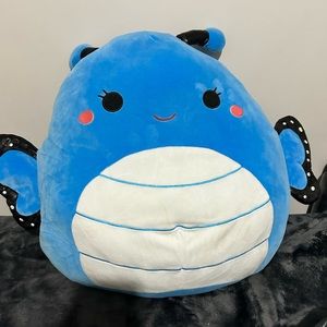 16” waverly the blue butterfly